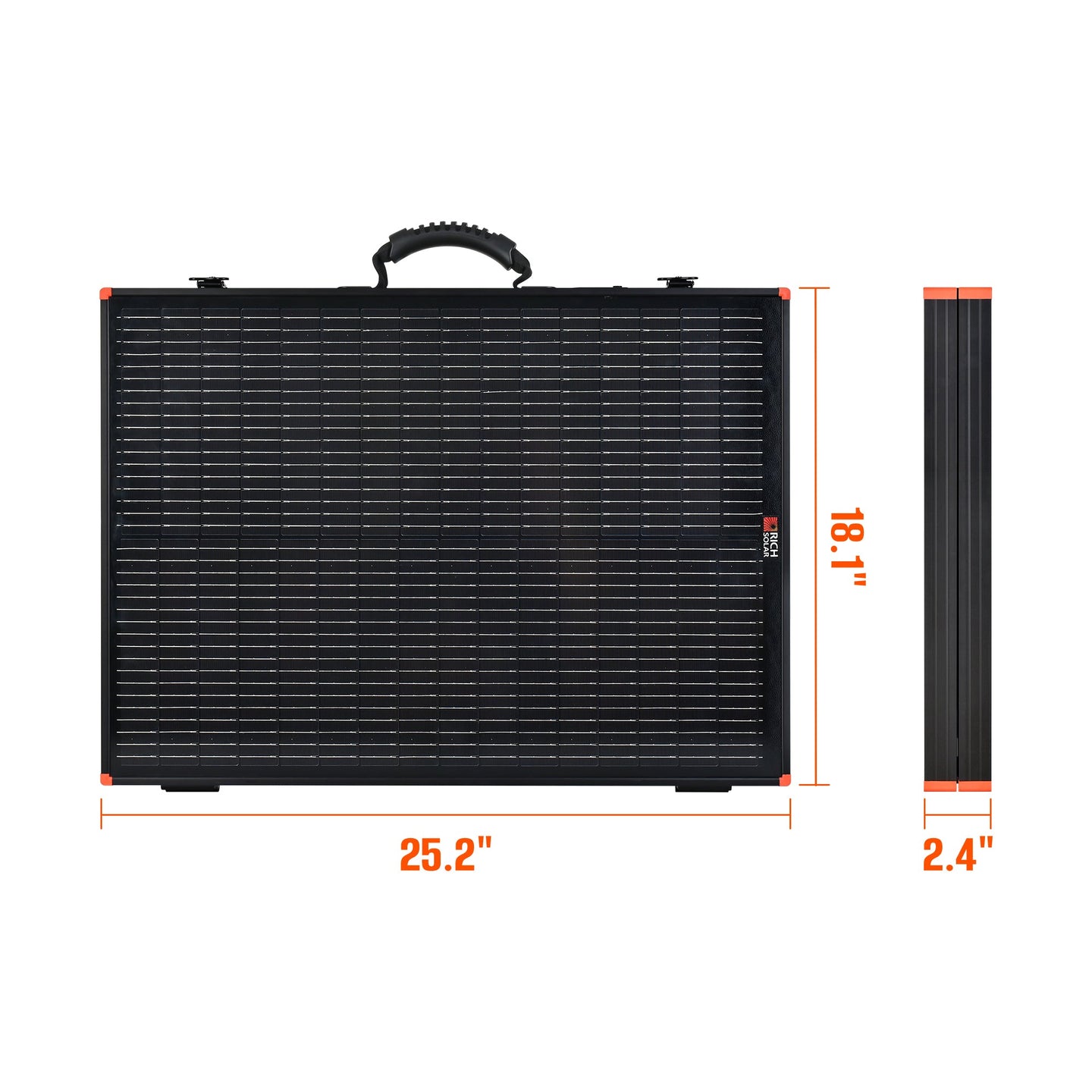 Rich Solar 100 Watt Portable Solar Panel Briefcase Kit