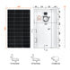 Rich Solar 150W Lightweight UL Certified Solar Panel For RVs