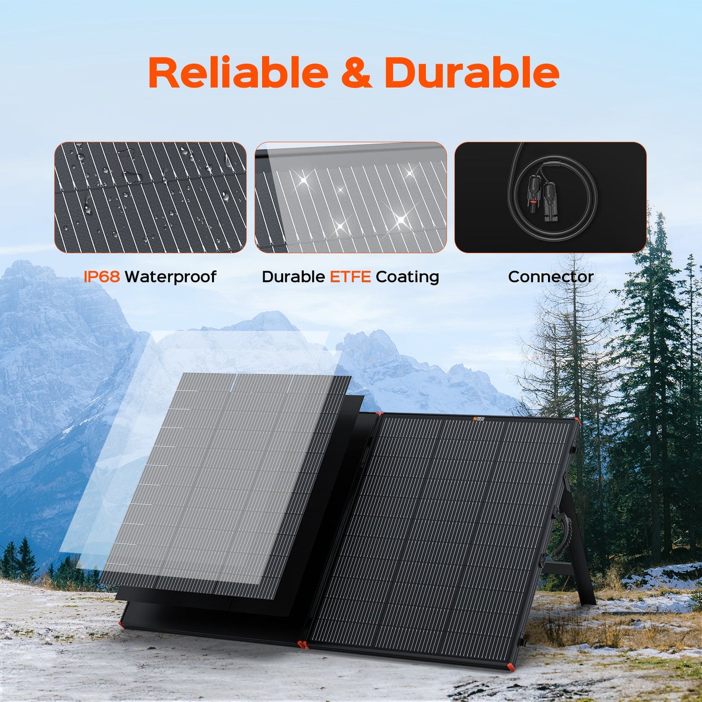 Rich Solar 200 Watt Portable Briefcase Solar Panel High Efficiency