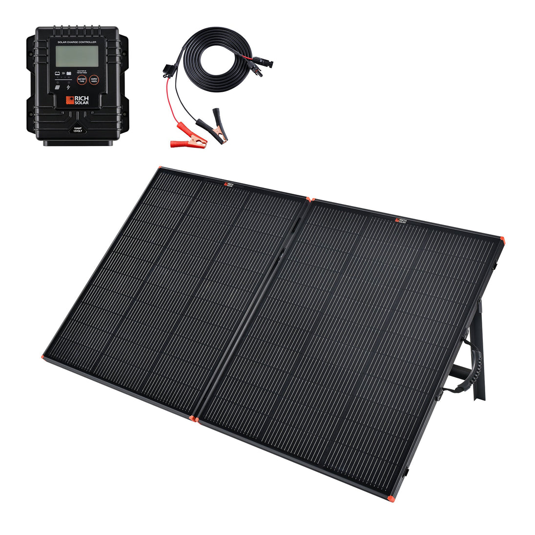 Rich Solar MEGA 200 Watt Portable Solar Panel Briefcase Kit