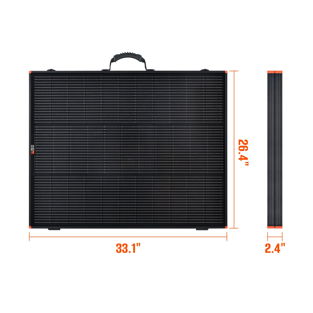 Rich Solar 200 Watt Portable Briefcase Solar Panel High Efficiency