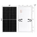 Rich Solar 220W Premium 12V Solar Panel UL Certified 25 Year Warranty
