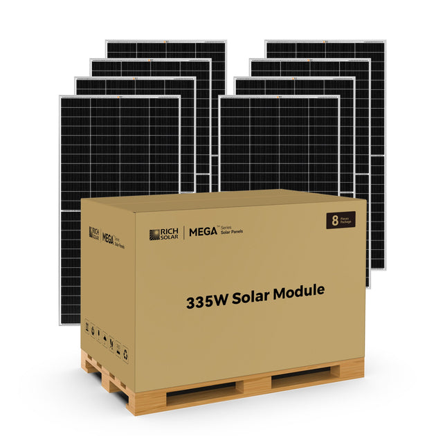 Rich Solar 335W Premium Solar Panel 25 Year Warranty UL Certified