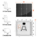 Rich Solar MEGA 50 Watt 12V Solar Panel Compact Off Grid Power UL Certified