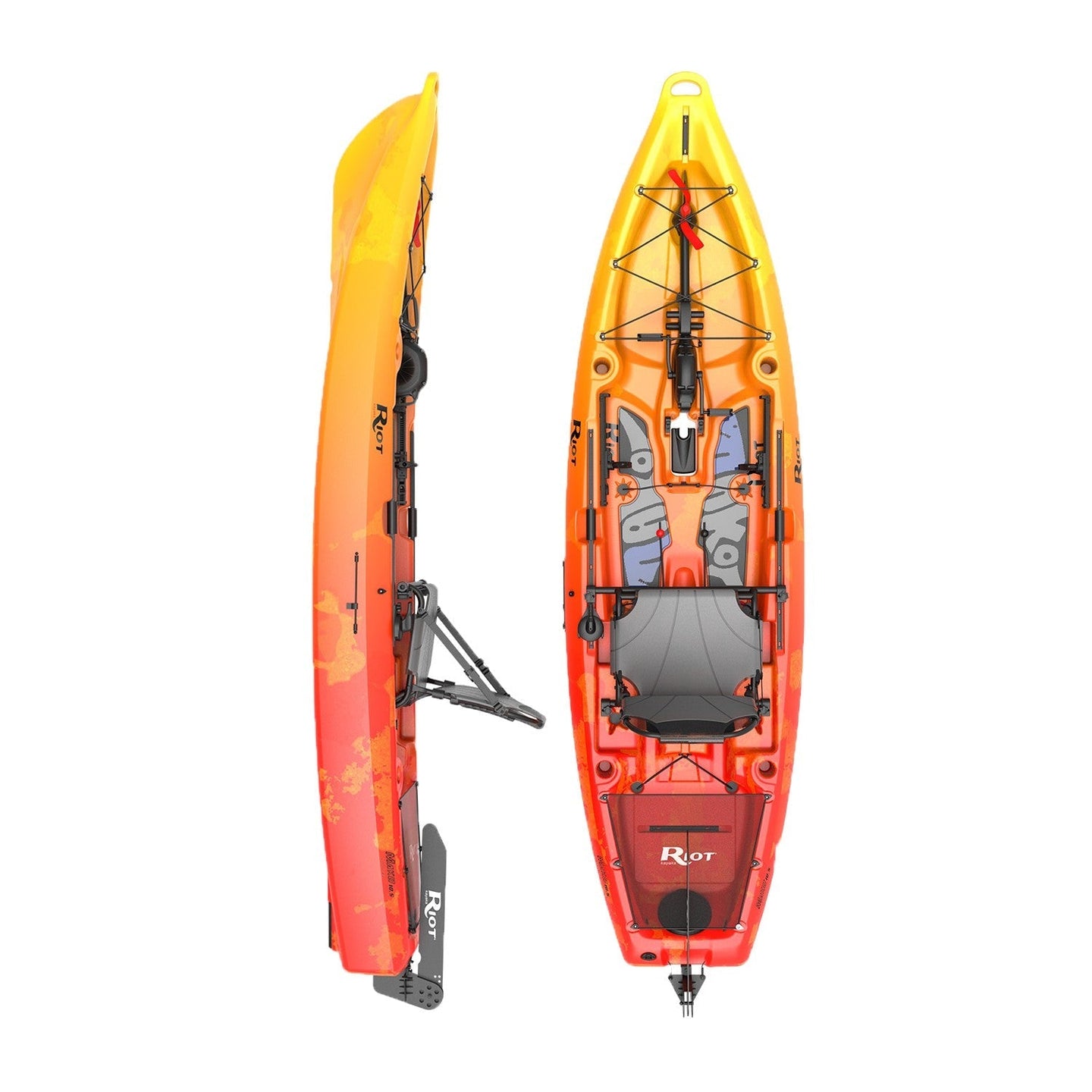 Riot Mako 10.5 Impulse Drive Performance Kayak