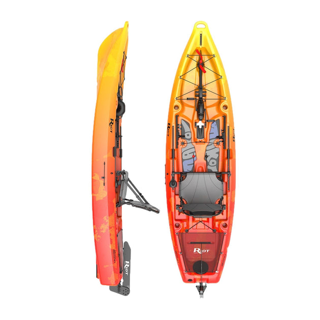 Riot Mako 10.5 Impulse Drive Performance Kayak