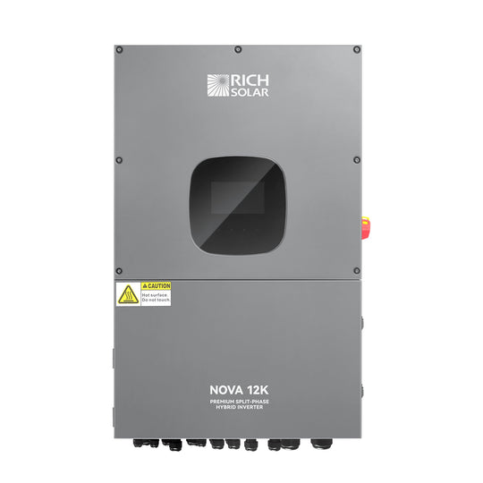 Rich Solar NOVA 12K 12000W Hybrid Inverter UL Certified 48V Off Grid