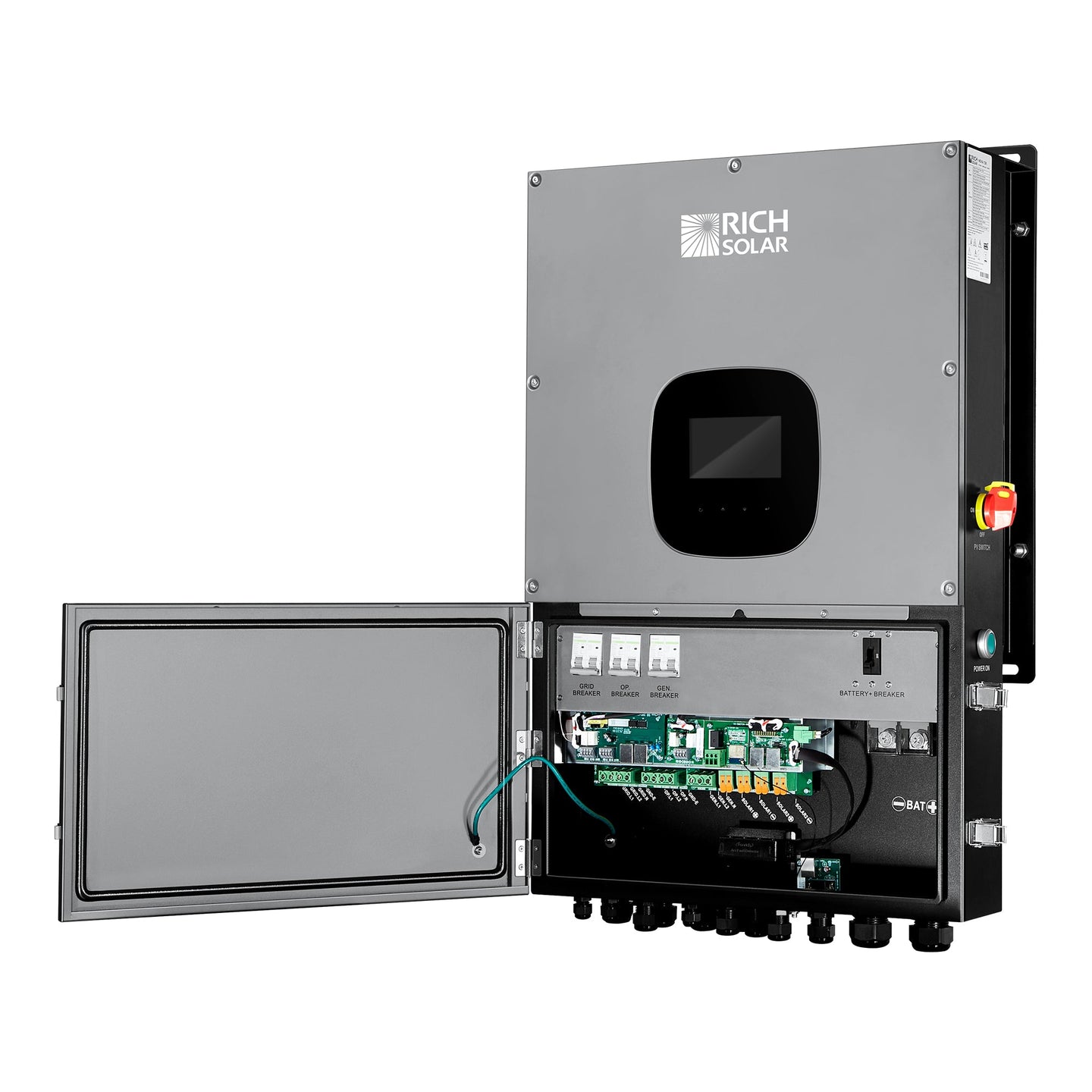 Rich Solar NOVA 12K 12000W Hybrid Inverter UL Certified 48V Off Grid