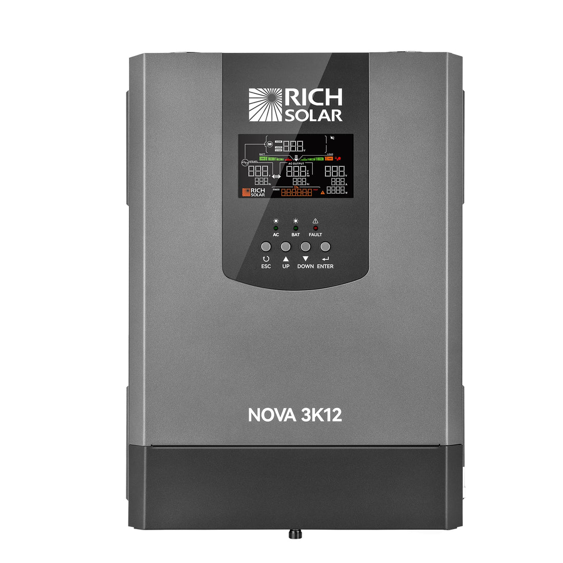 Rich Solar 3000W 12V Pure Sine Wave Inverter UL458 Certified