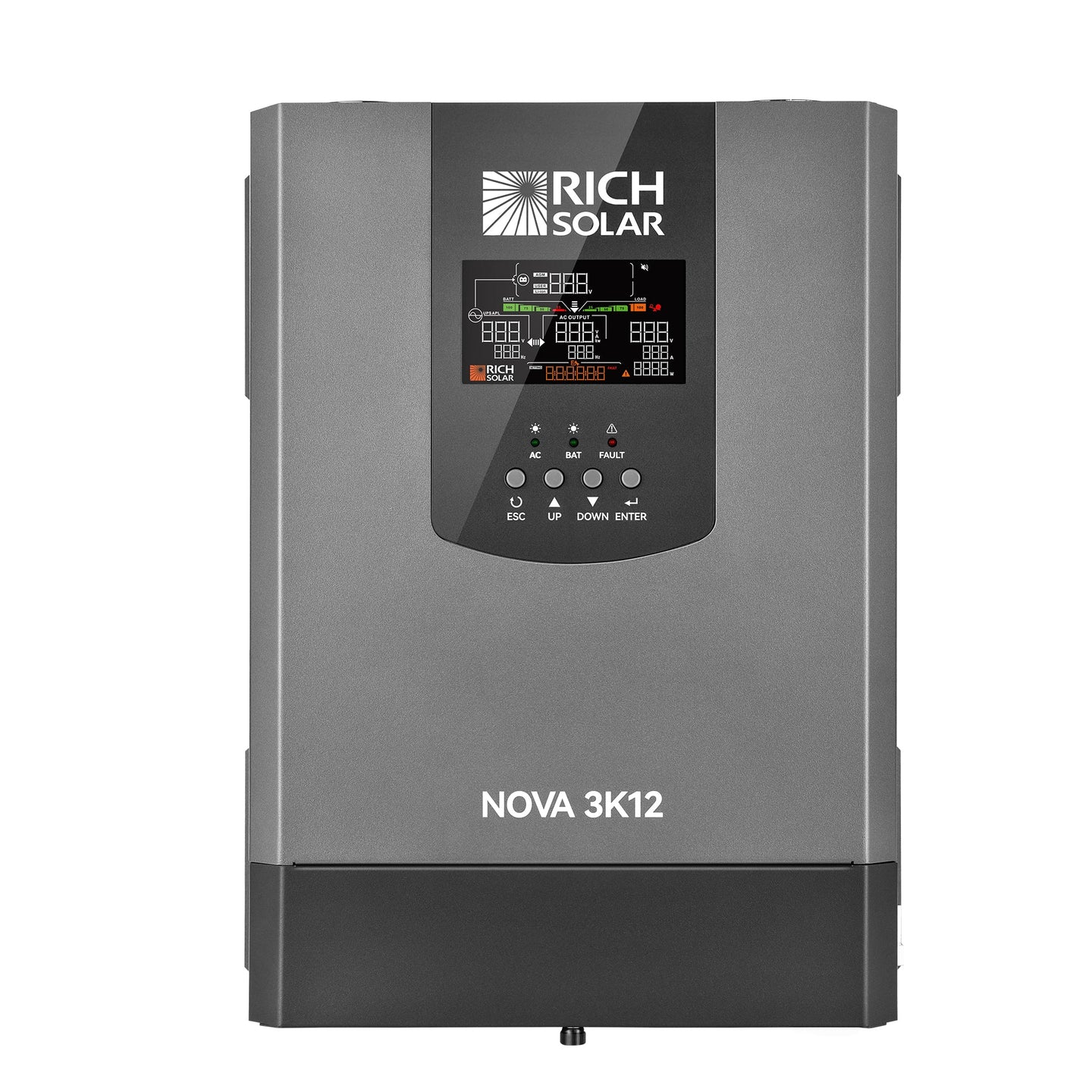 Rich Solar 3000W 12V Pure Sine Wave Inverter UL458 Certified
