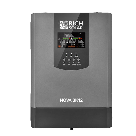 Rich Solar 3000W 12V Pure Sine Wave Inverter UL458 Certified