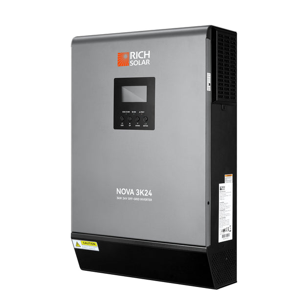 Rich Solar Nova Max 3K 3000W 24V Hybrid Inverter For Off Grid Power