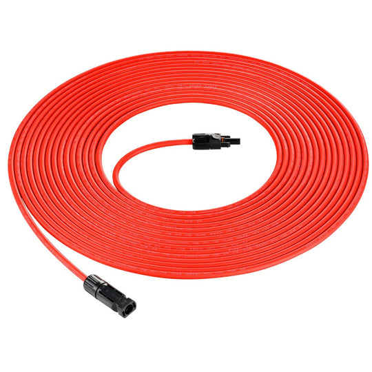 Rich Solar 10 Gauge Solar Panel Extension Cable With Connectors