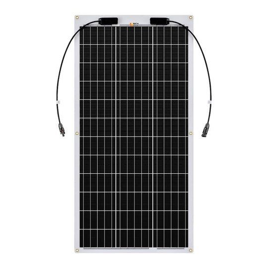 Rich Solar 100 Watt Flexible Solar Panel High Efficiency Lightweight 12V