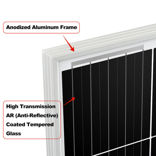 Rich Solar 200 Watt MEGA Solar Panel 12V Off Grid UL Certified
