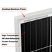Rich Solar 200 Watt MEGA Solar Panel 12V Off Grid UL Certified