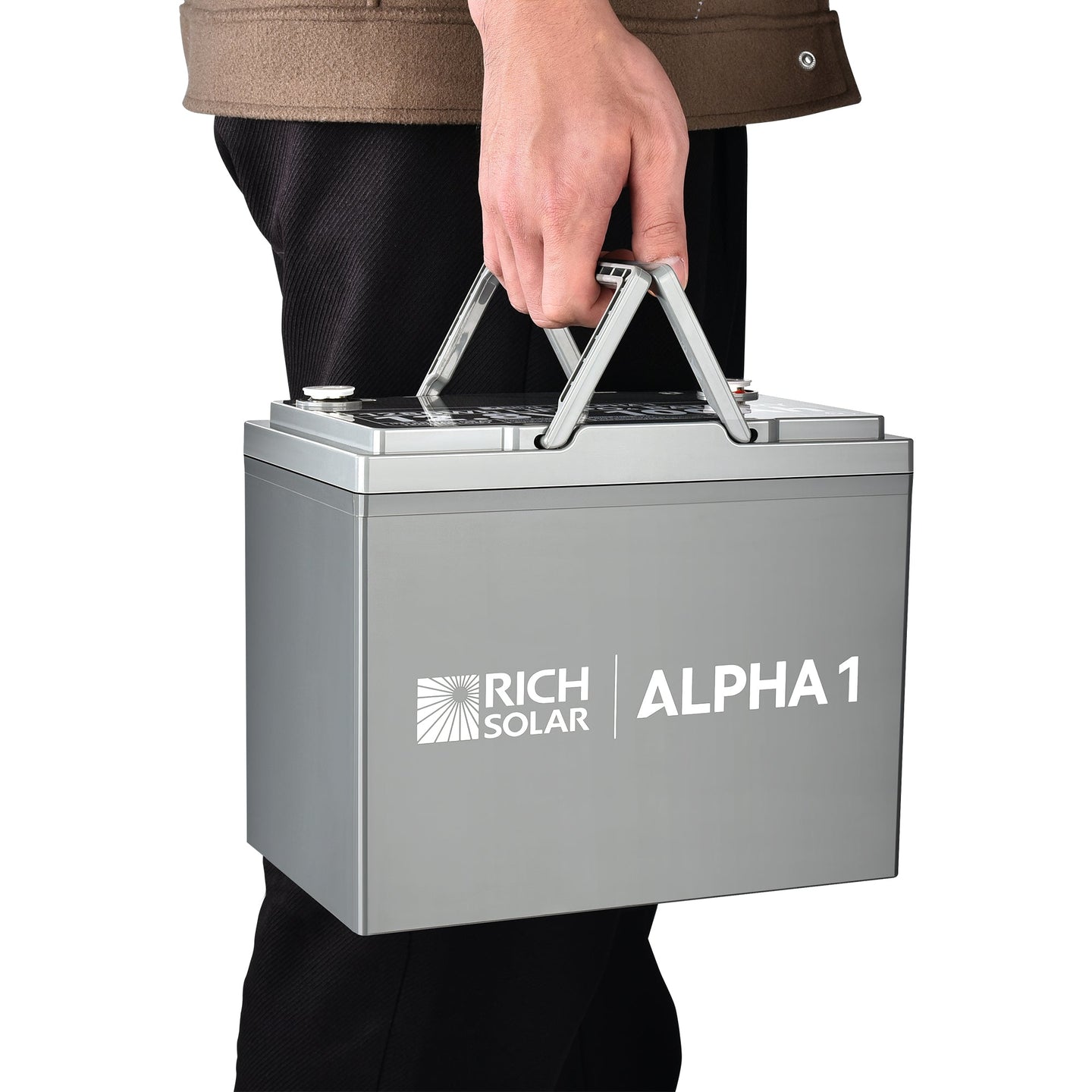 Rich Solar Alpha 1 12V 100Ah LiFePO4 Battery With Bluetooth Heated