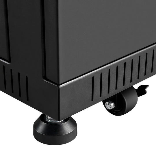 Rich Solar 6 Slot Alpha 5 Pro Server Rack With Wheels Pre Assembled