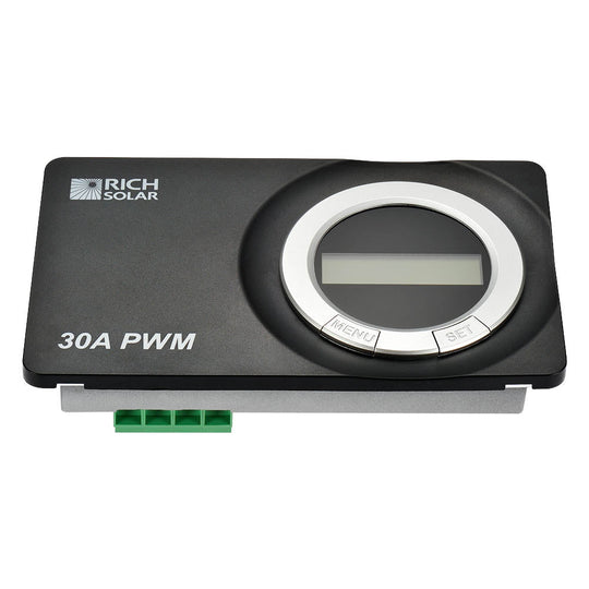 Rich Solar 30 Amp PWM Solar Charge Controller For RVs Off Grid