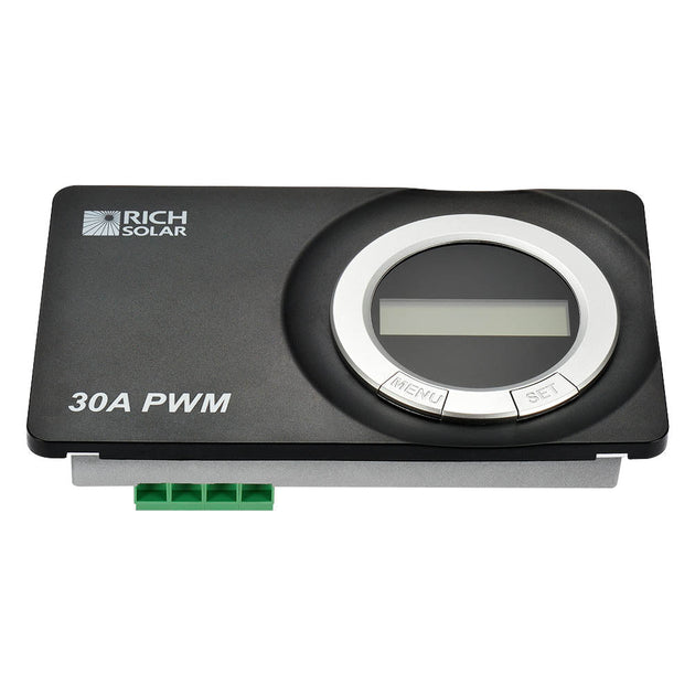 Rich Solar 30 Amp PWM Solar Charge Controller For RVs Off Grid