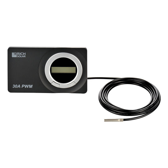 Rich Solar 30 Amp PWM Solar Charge Controller For RVs Off Grid