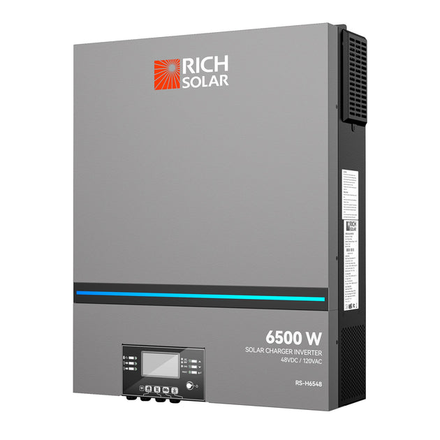 Rich Solar NOVA 6K 6500W 48V Hybrid Inverter UL Certified Off Grid Power