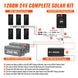 Rich Solar 1200W 24V Off Grid Solar Panel Kit