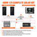 Rich Solar 400W Complete Solar Kit With Charge Controller