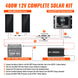 Rich Solar 400W Complete Solar Kit With Charge Controller