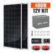 Rich Solar 400W Complete Solar Kit With Charge Controller