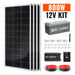 Rich Solar 800W Complete Solar Kit With Charge Controller