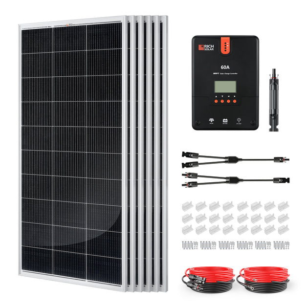 Rich Solar 1200W Off Grid Solar Panel Kit