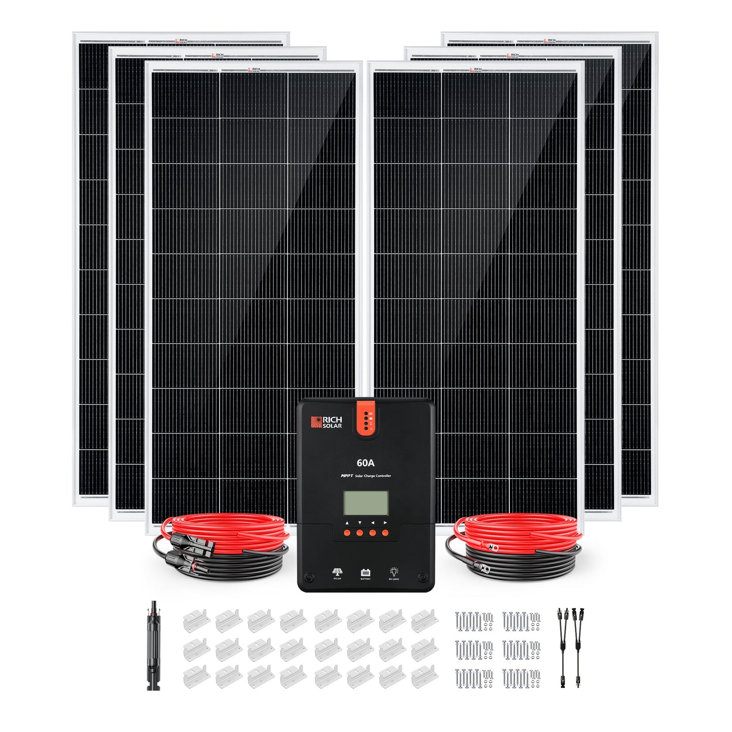 Rich Solar 1200W Off Grid Solar Panel Kit