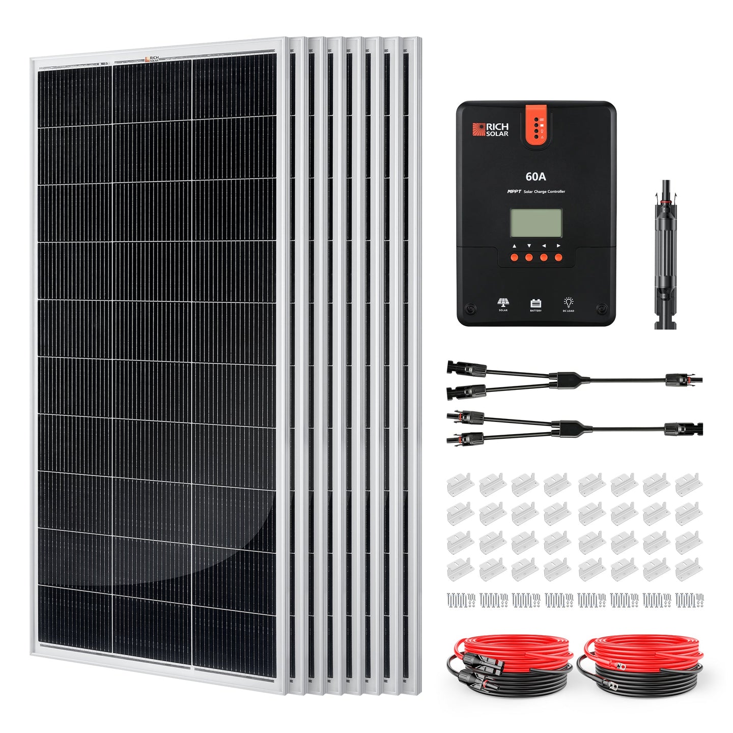 Rich Solar 1600W Off Grid Solar Kit With Charger