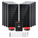 Rich Solar 1600W Off Grid Solar Kit With Charger