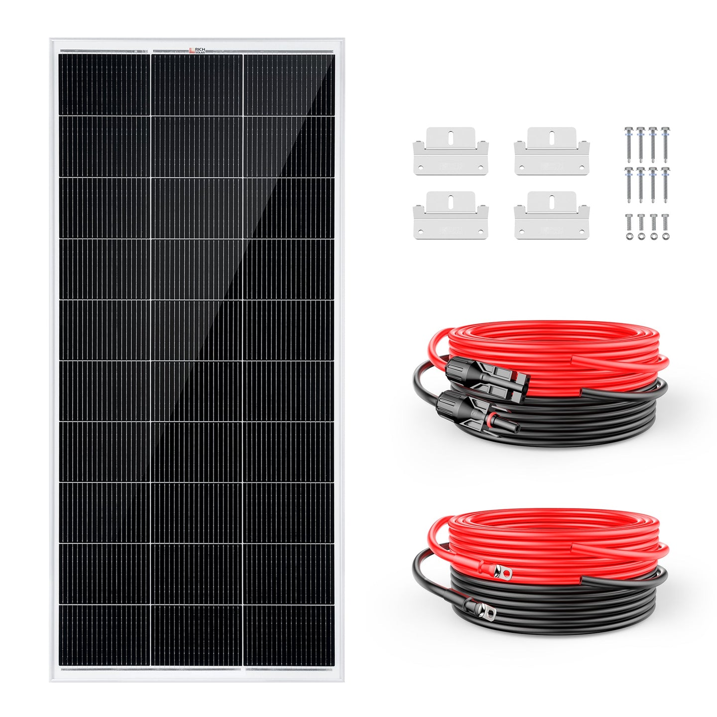 Rich Solar 200W Solar Panel Kit With Charge Controller