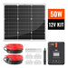 Rich Solar 50W Solar Panel Kit With 20A MPPT Controller