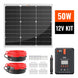 Rich Solar 50W Solar Panel Kit With 20A MPPT Controller