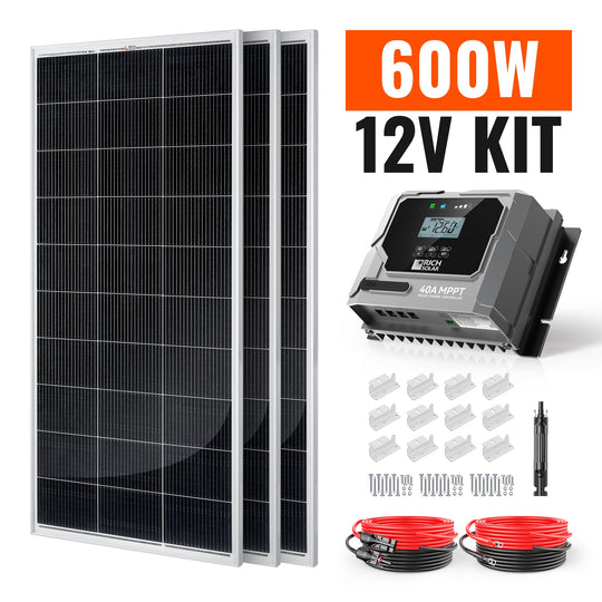 Rich Solar 600W Off Grid Solar Panel Kit