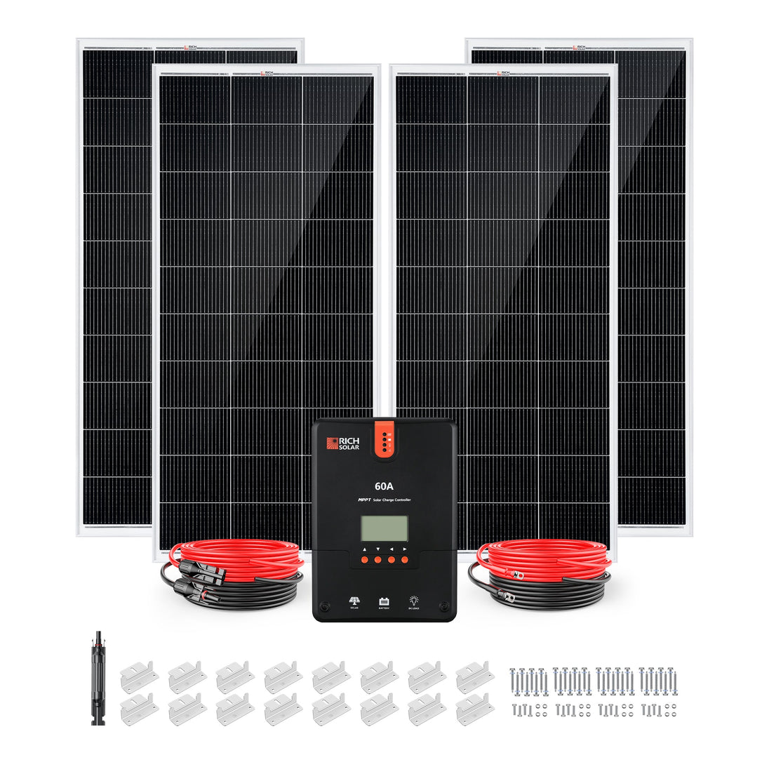 Rich Solar 800W Complete Solar Panel Kit
