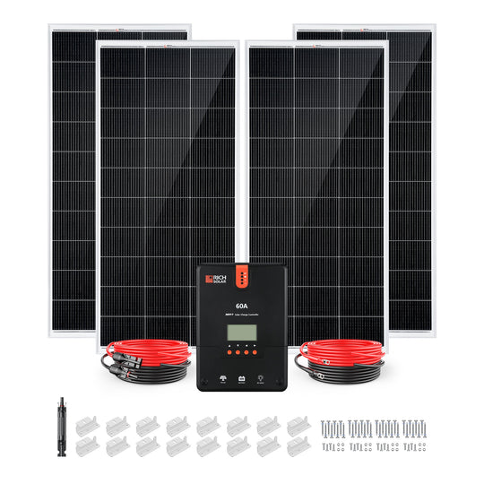 Rich Solar 800W Complete Solar Panel Kit