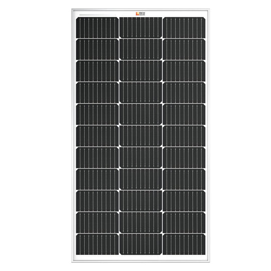 Rich Solar 100 Watt MEGA Monocrystalline Solar Panel 12V Off Grid UL Certified
