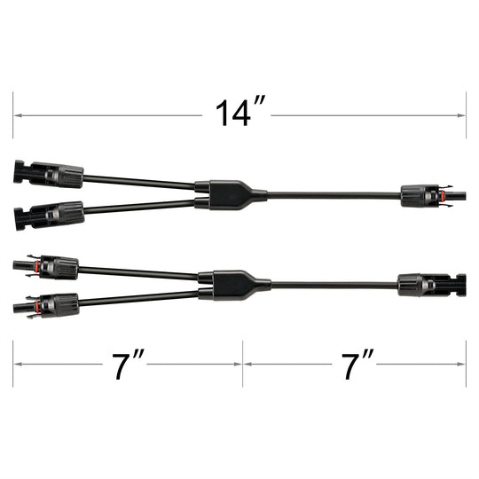 Rich Solar 2 To 1 Parallel Adapter Weatherproof Plug And Play