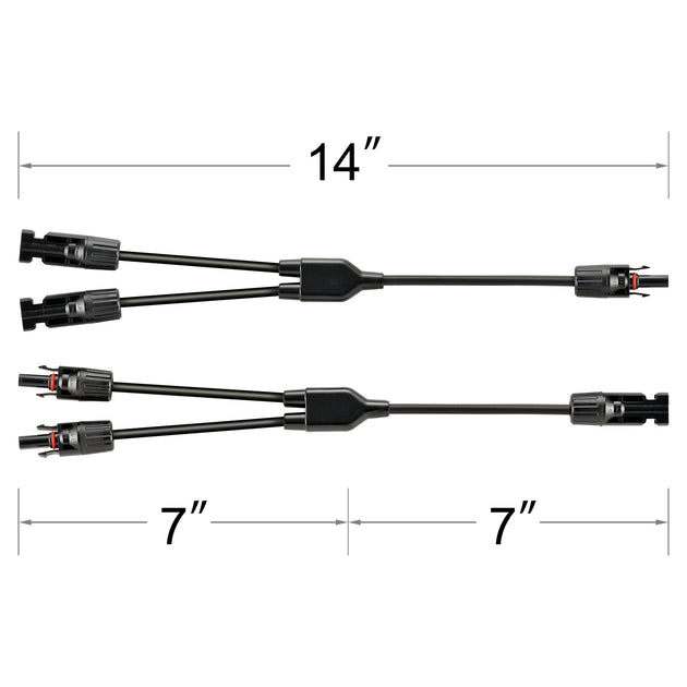 Rich Solar 2 To 1 Parallel Adapter Weatherproof Plug And Play