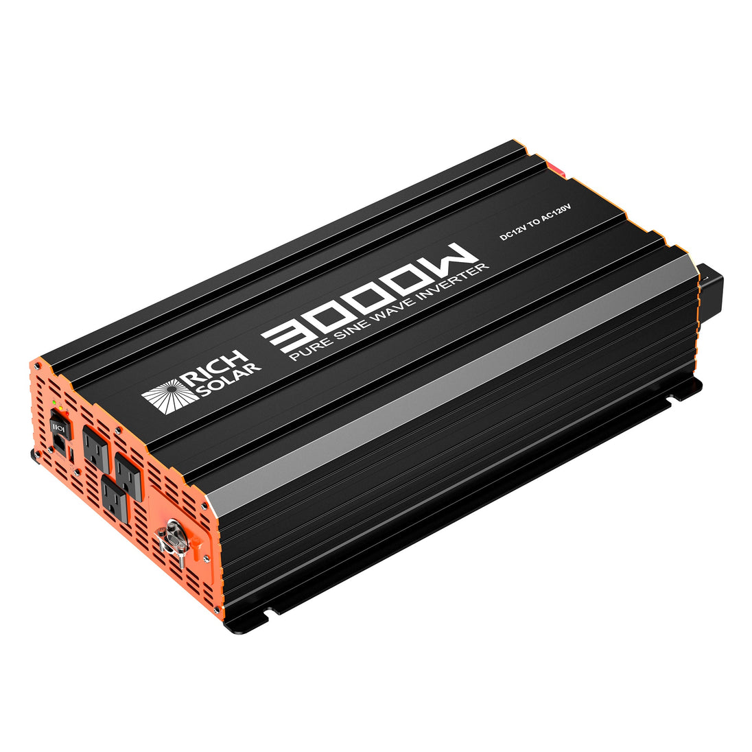 Rich Solar 3000W Pure Sine Wave Inverter 12V Power For RVs Vans Boats