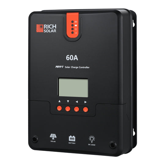 Rich Solar 60 Amp MPPT Charge Controller For Max Power