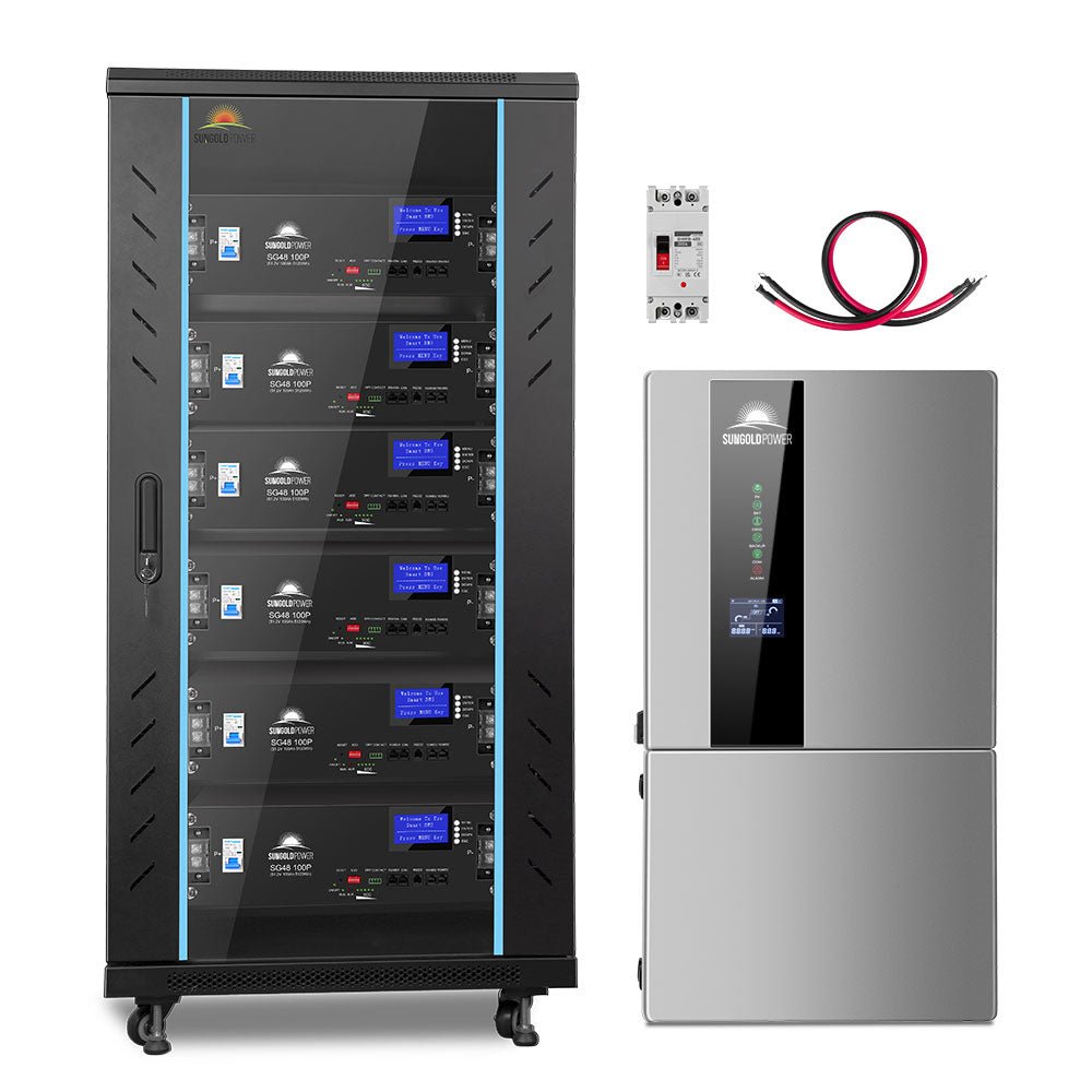 SunGoldPower 11.4kW Hybrid Solar Kit With 30kWh Battery