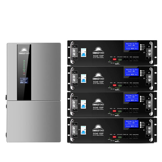 SunGoldPower 7.6KW 48V Hybrid Inverter With Solar Charger