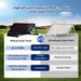 SunGoldPower 415W Bifacial PERC Solar Panel UL61730 CEC Listed