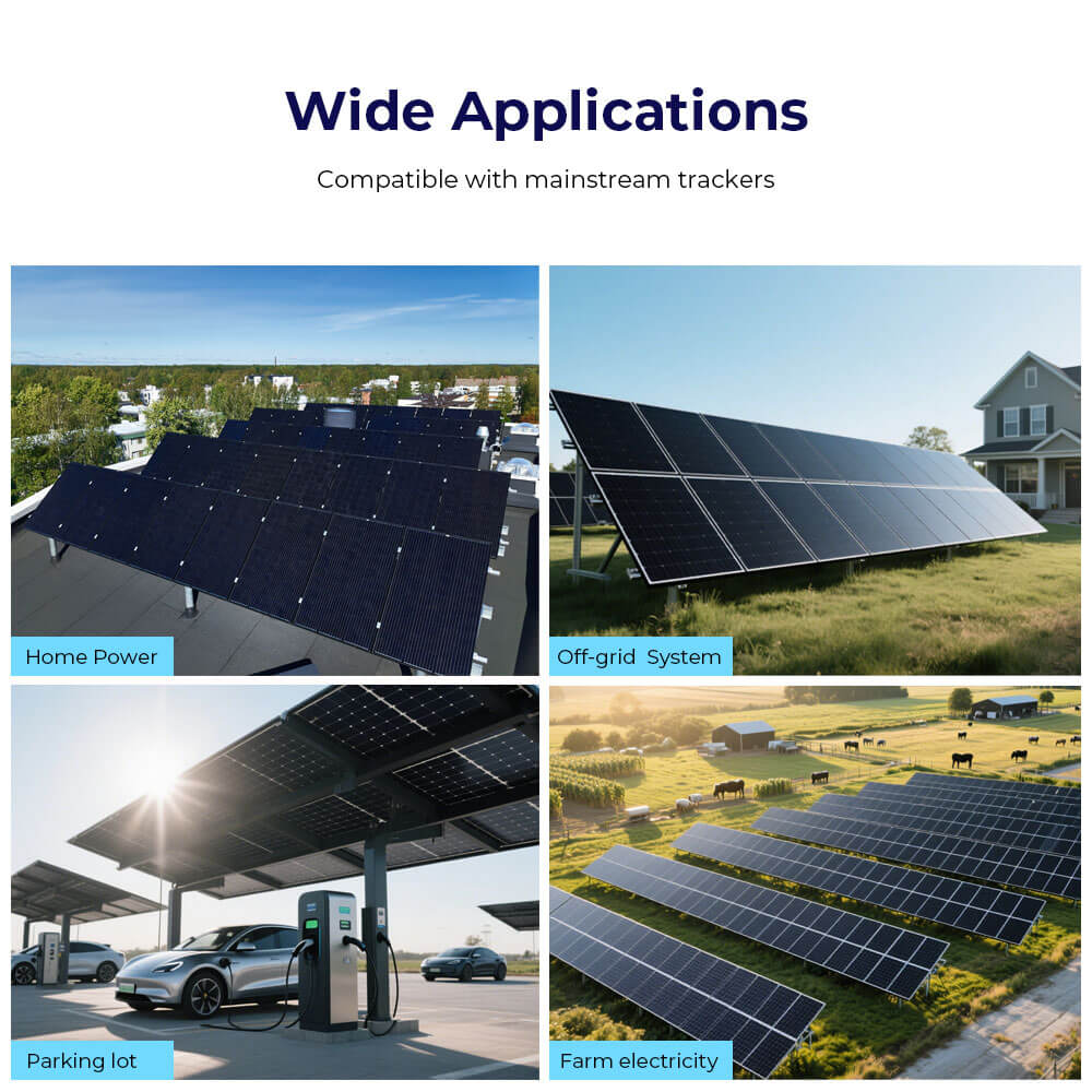 SunGoldPower 415W Bifacial Solar Panel High Efficiency UL Certified